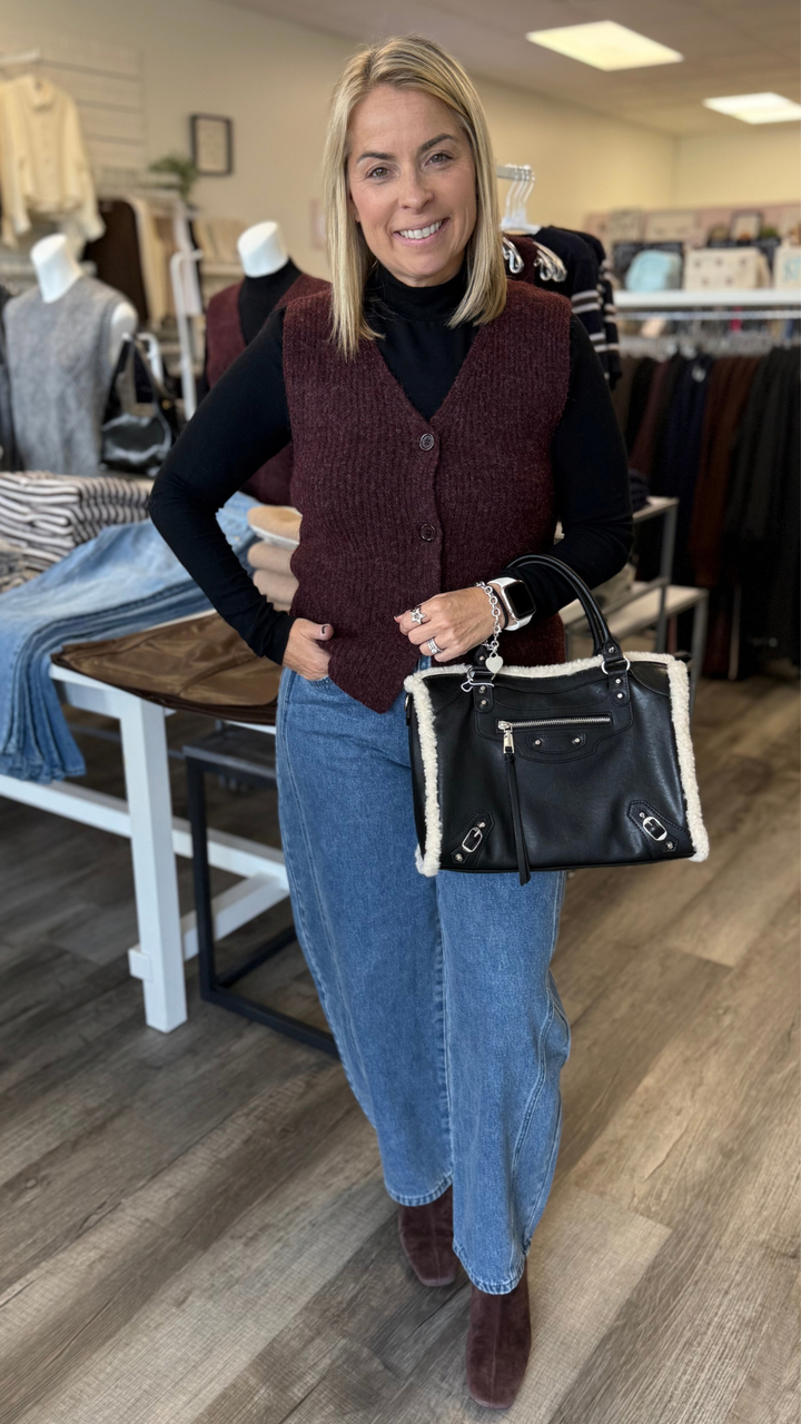 Warm Cider Sweater Vest