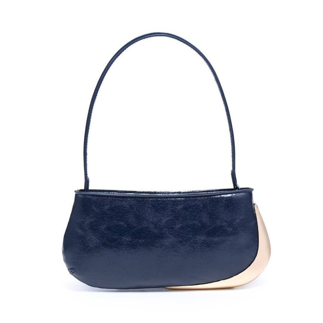 Navy Cooper Shoulder Bag