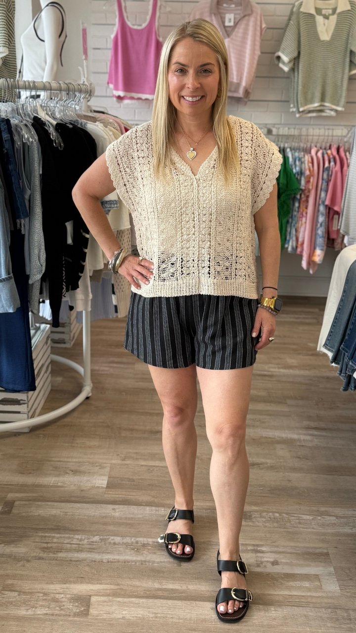 Jada Striped Shorts