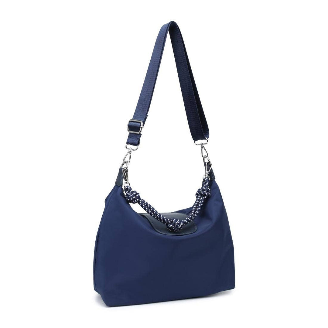 Navy Nova Hobo Bag
