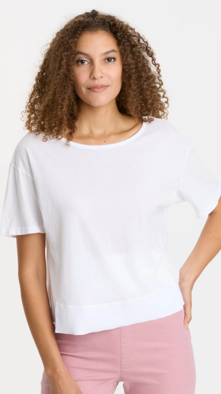 White Steph Tee