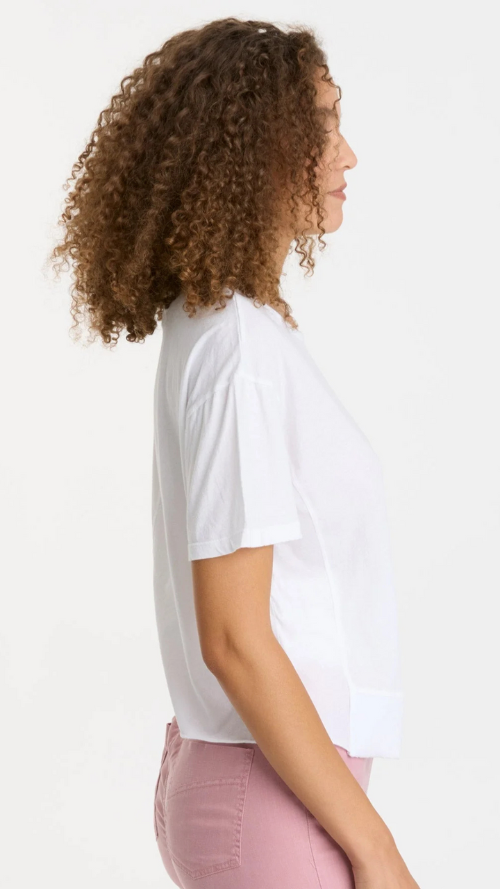 White Steph Tee