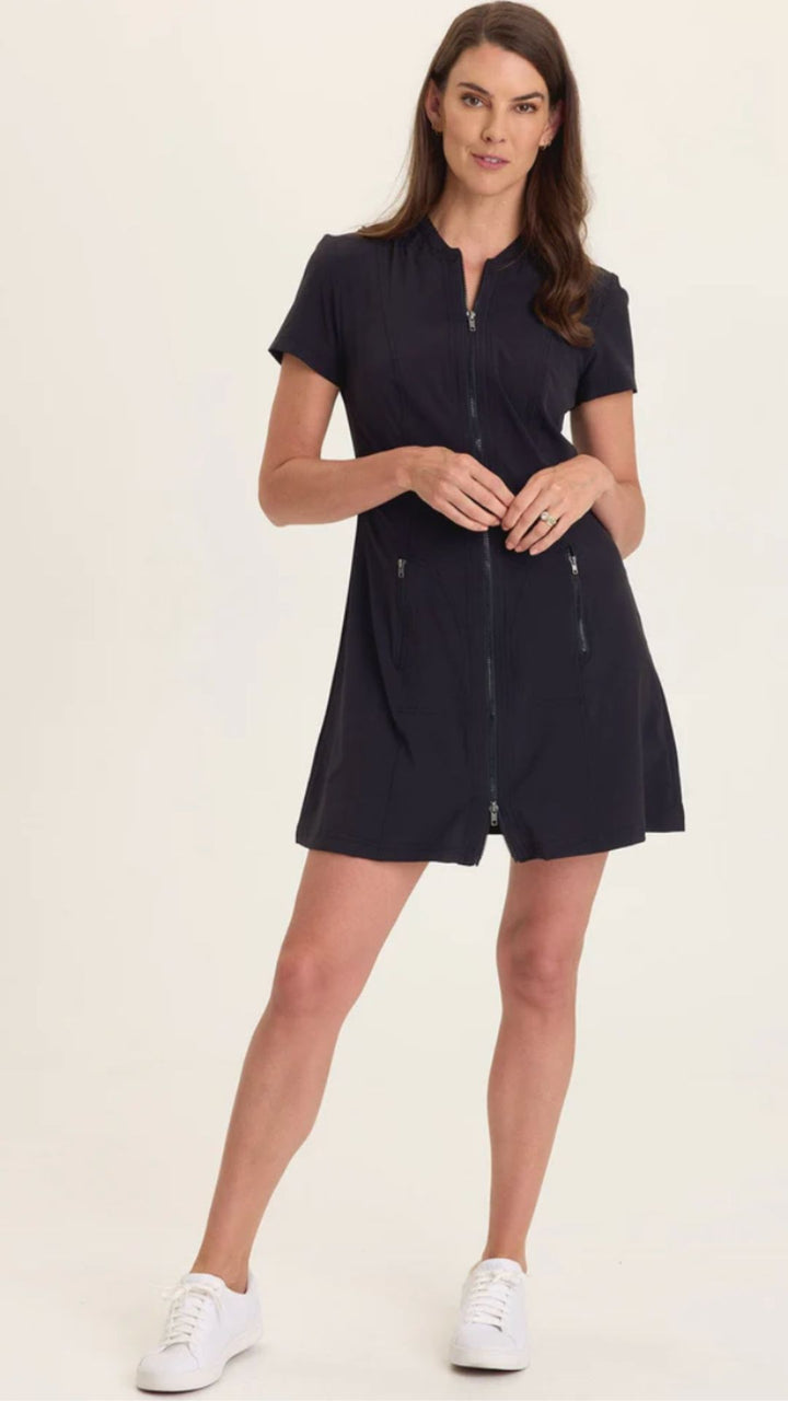 Black Mulder Jacket Dress