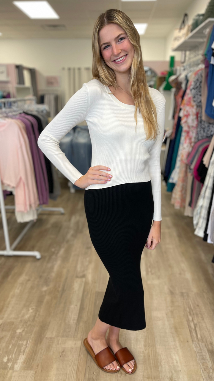 The Gia Midi Skirt