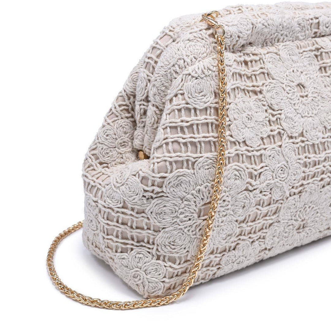 Ivory Ophelia Clutch