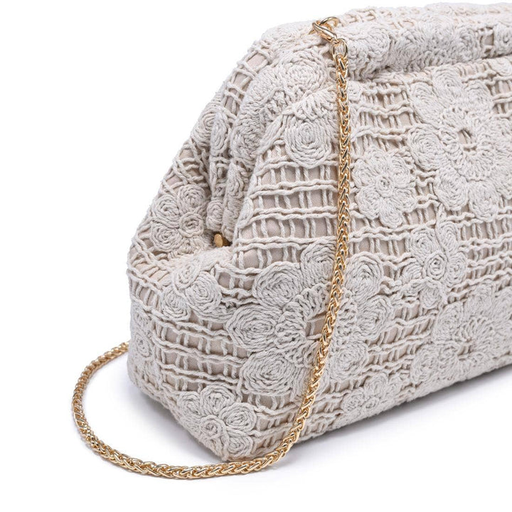 Ivory Ophelia Clutch