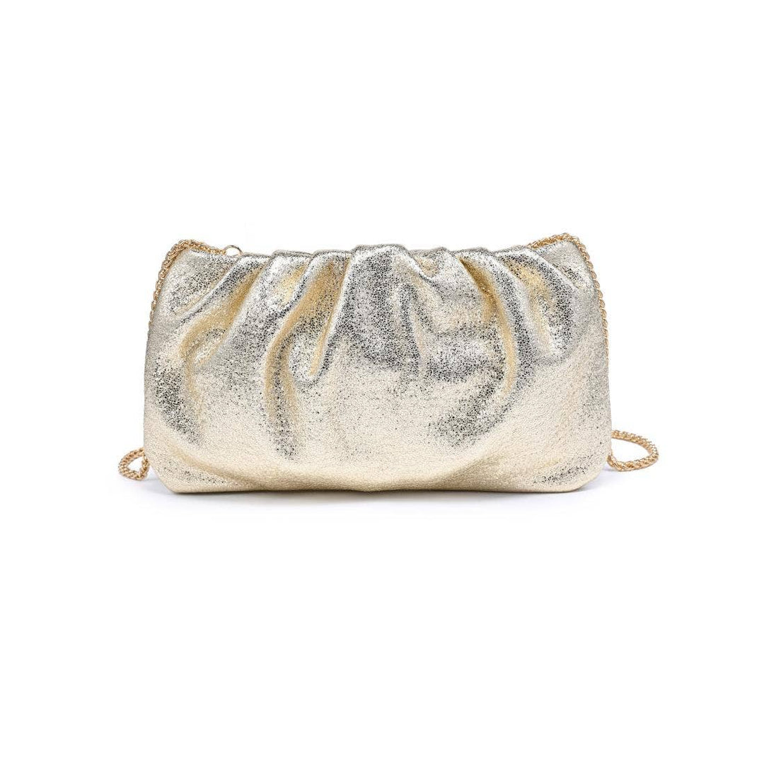 Gold Fancy Clutch