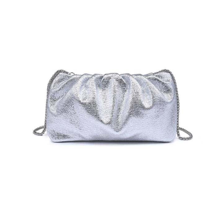 Silver Fancy Clutch