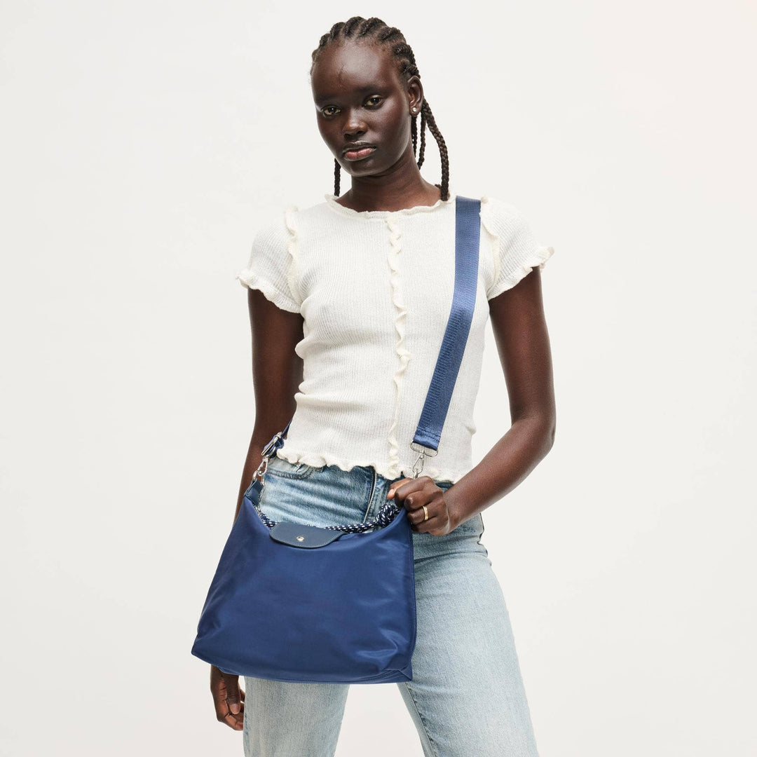 Navy Nova Hobo Bag