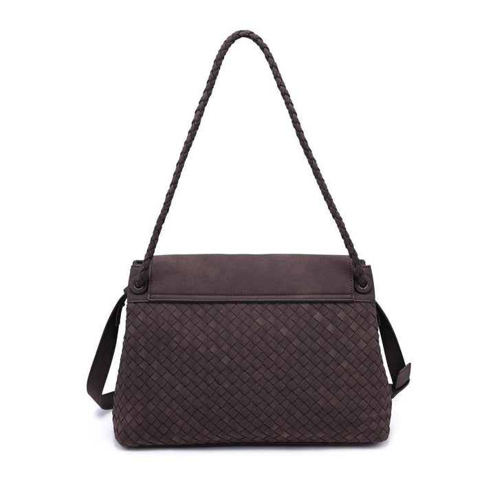 Chocolate Serenee Satchel Handbag