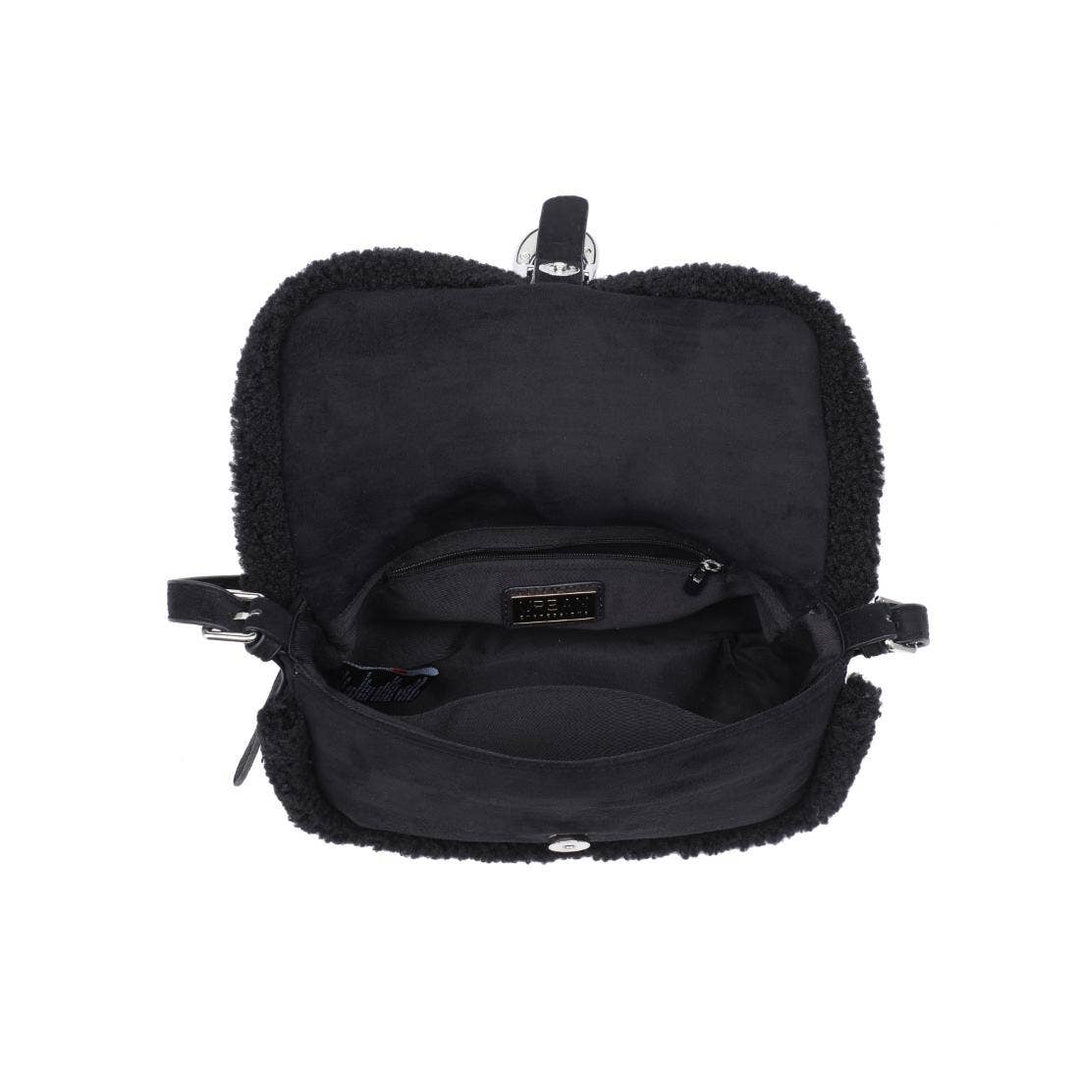 Black Zaria Shoulder Bag