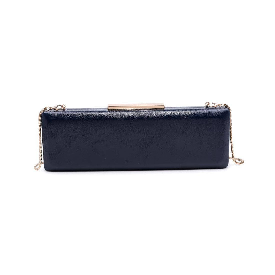 Navy Angie Clutch