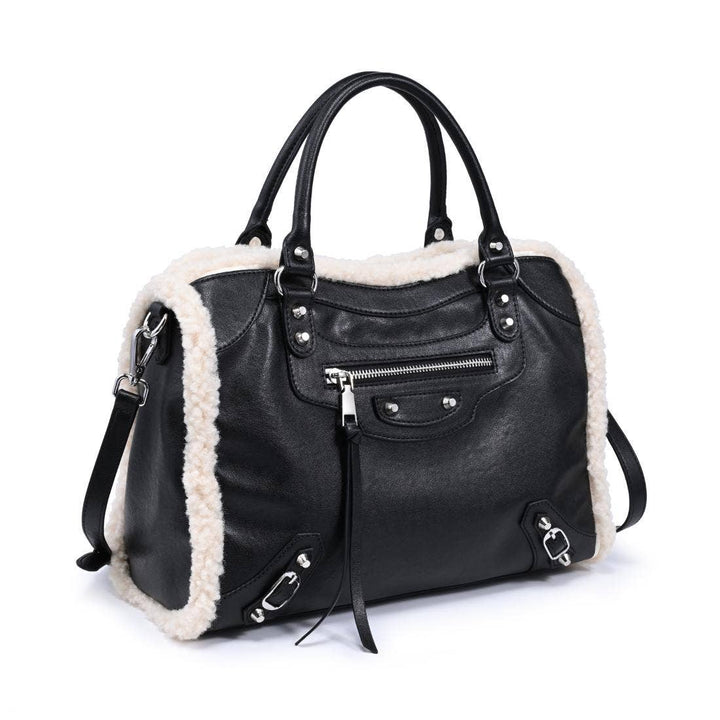 Black Seraphina Satchel Bag