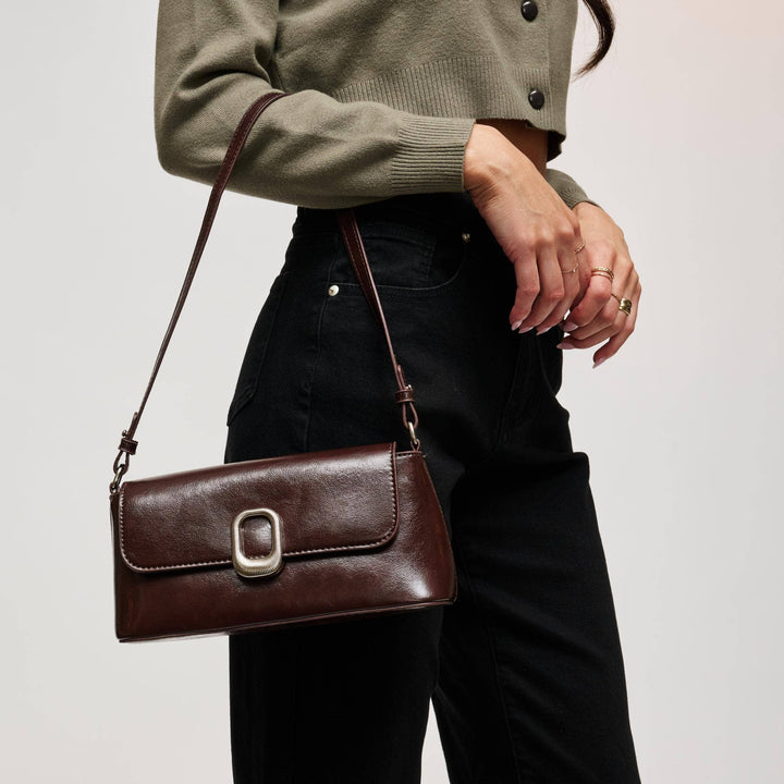 Espresso Larek Crossbody