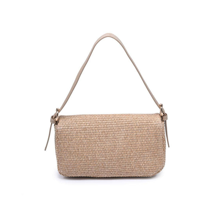 Natural Gloria Straw Shoulder Bag