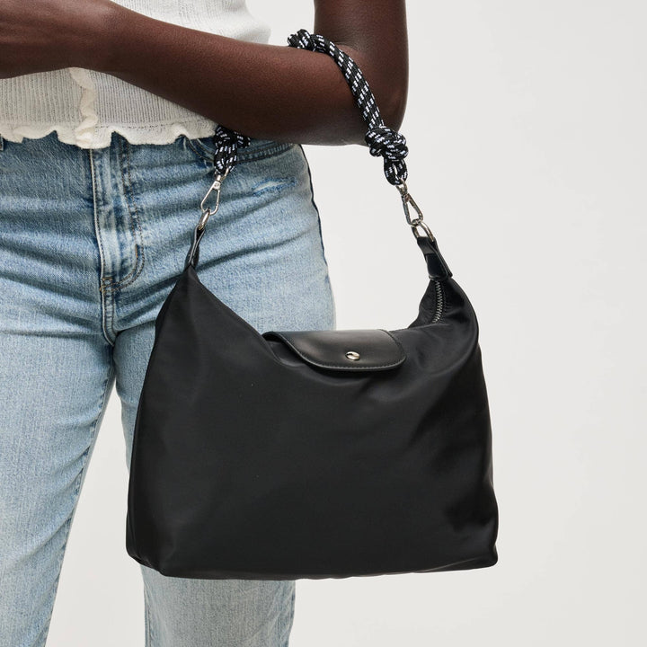 Black Nova Hobo Bag
