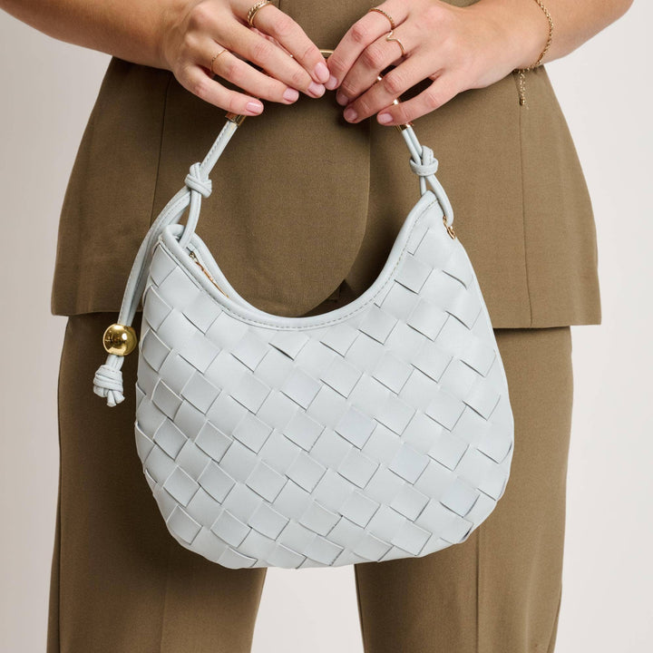 Ice Blue Lucia Hobo Handbag
