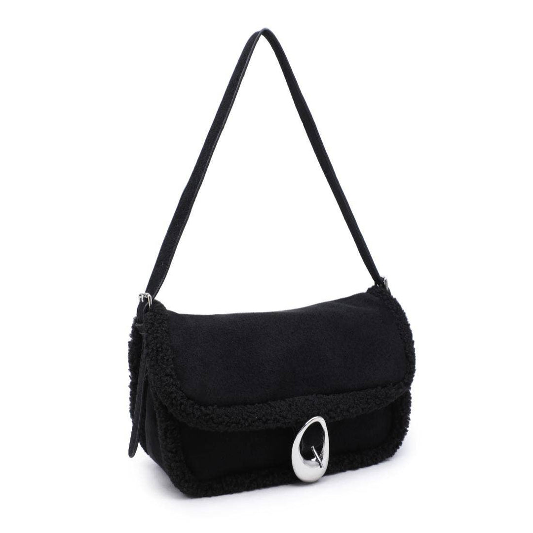 Black Zaria Shoulder Bag