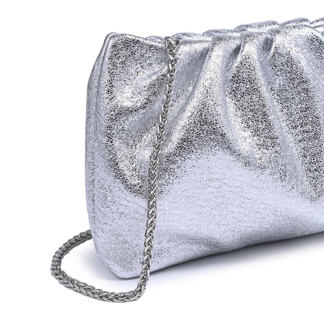 Silver Fancy Clutch