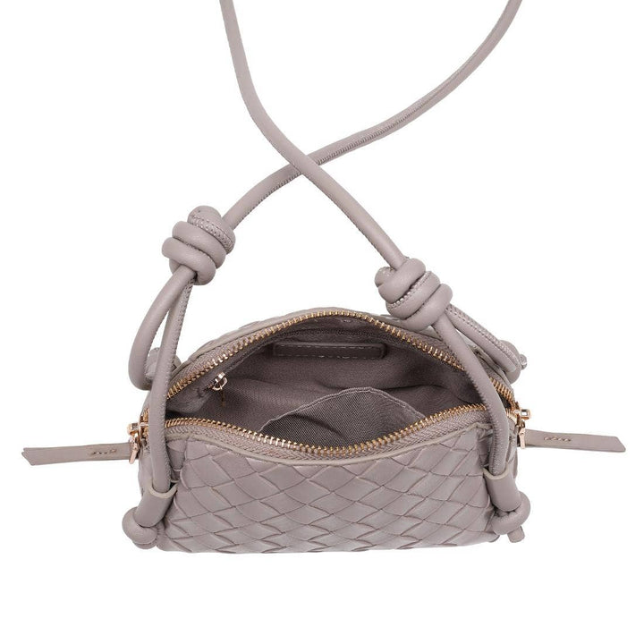 Grey Essa Crossbody Handbag